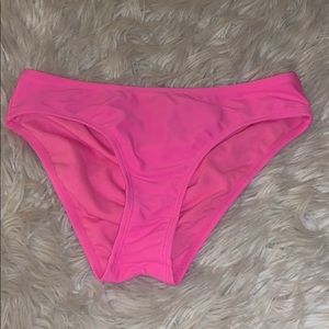 hot pink bikini bottoms!!
